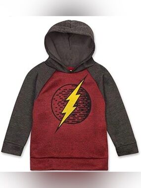 NEW! DC COMICS Kids Flash Hoodie Size 3T